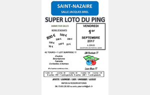 Super loto 1er septembre